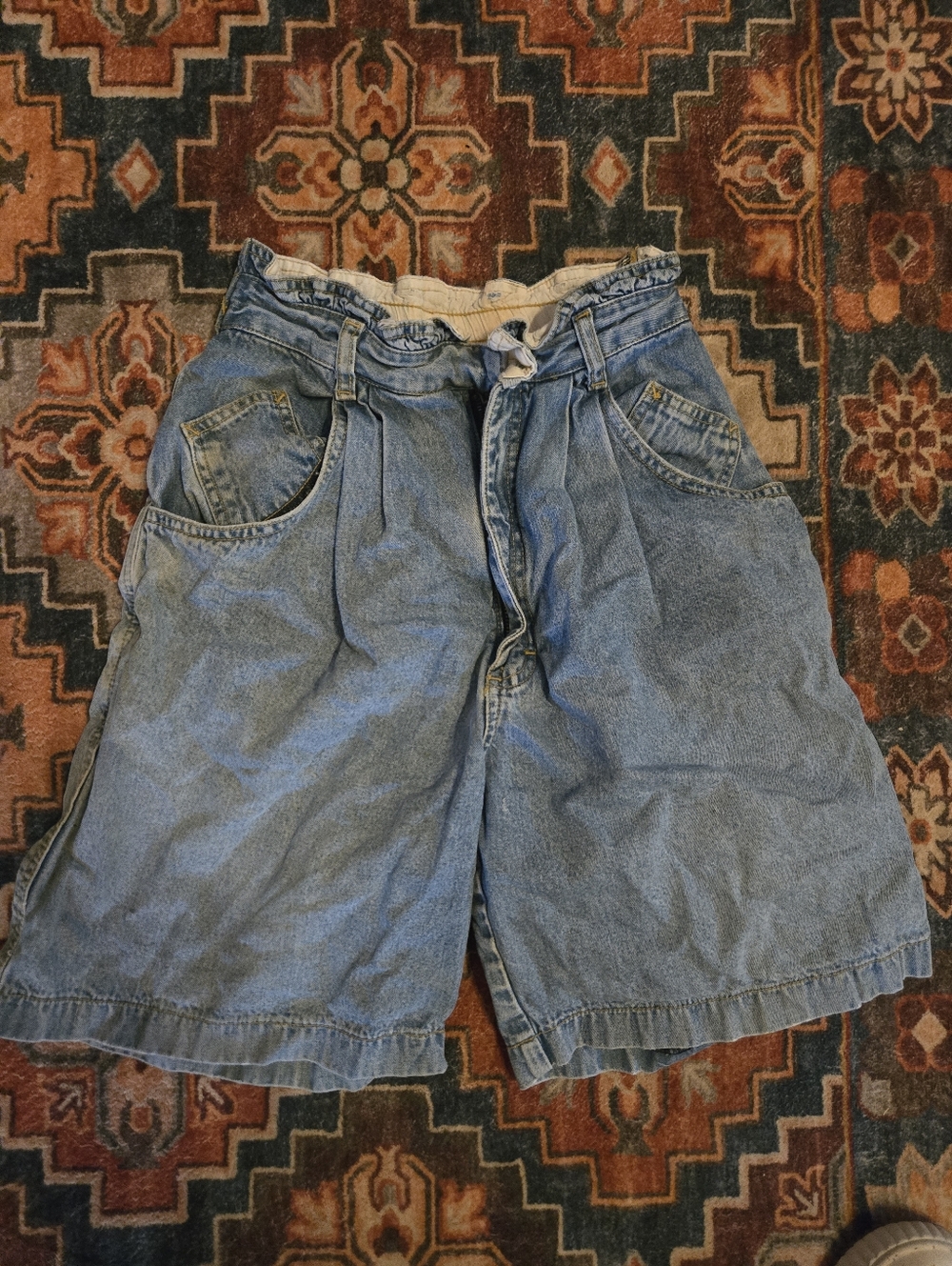 Lee Vintage Light Wash Denim Shorts